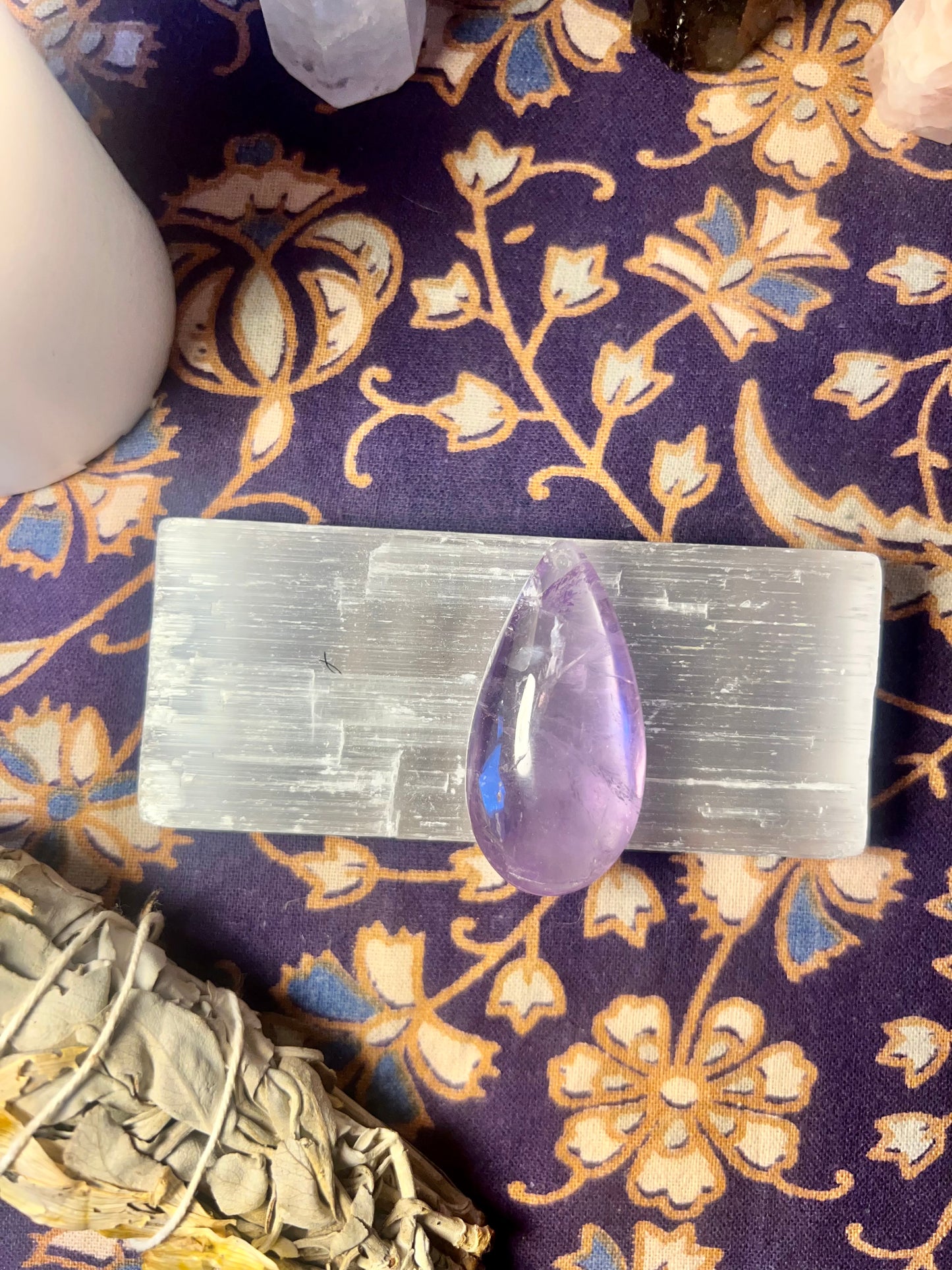 Amethyst Cabs (No Chain)