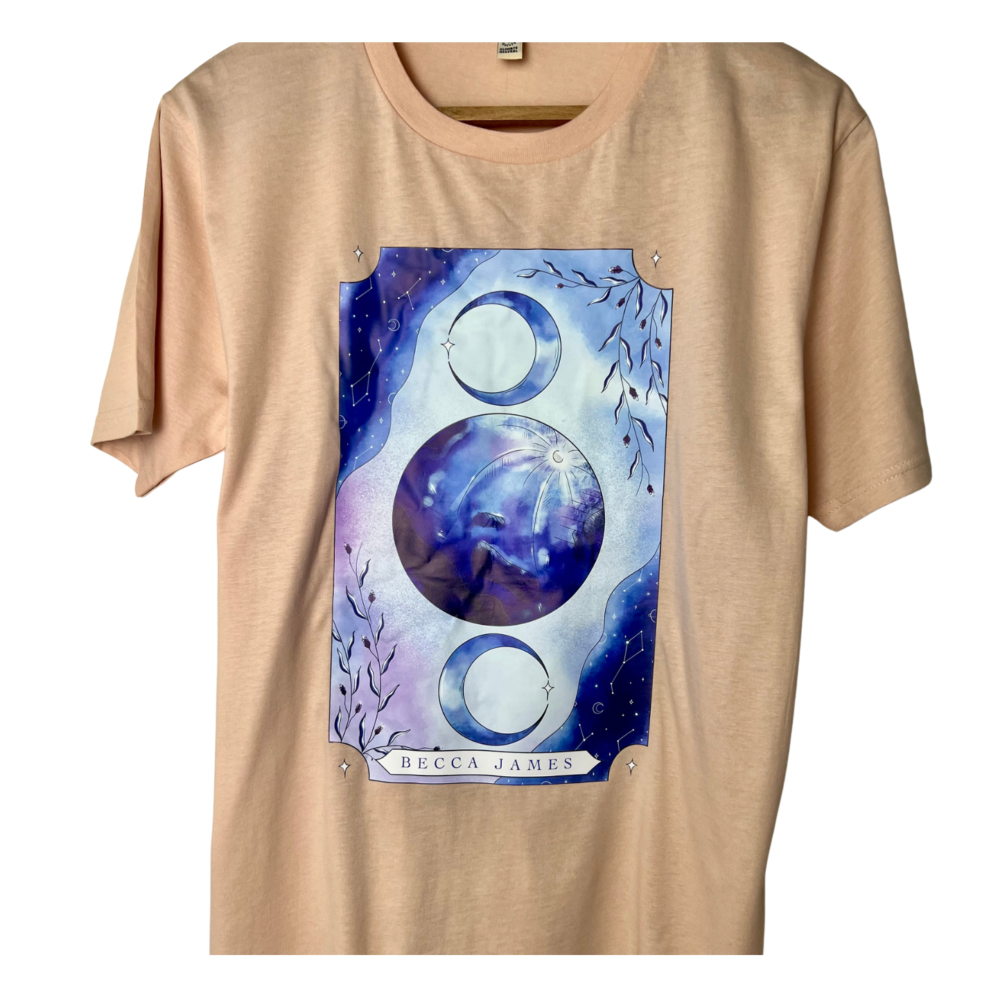 Misty Pink Moon T-shirt