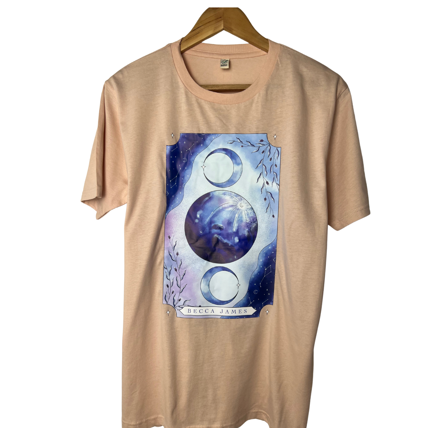 Misty Pink Moon T-shirt